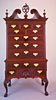 Philadelphia High Chest of Drawers, 1750-1780