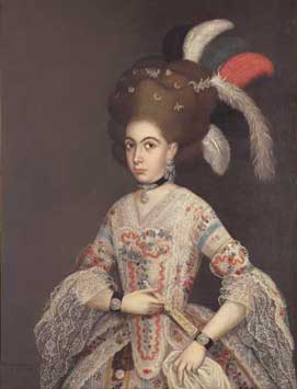 Portrait of a Lady Franz Mayer Collection Miguel de Herrera 1782