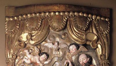 The adoration of the Shepherds - Angels