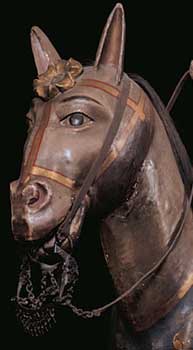 Saint James on Horseback - Horse Face