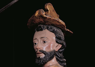 imagen de la cabeza de Santiago