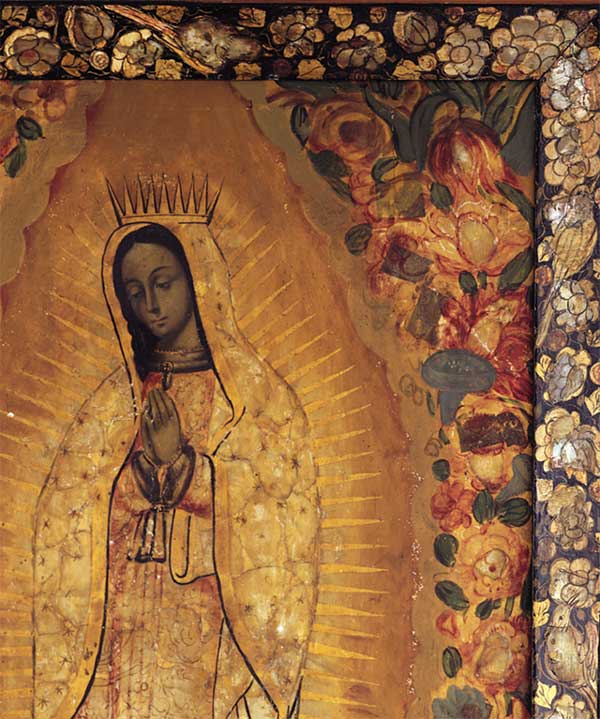 Virgin of Guadalupe - body large view