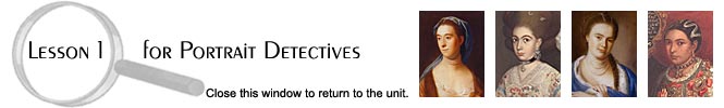 Detectives de Retratos: Lección 1 Identificar y Entender Retratos